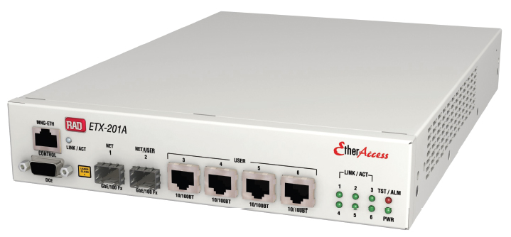 RAD ETX-201A carrier Ethernet demarcation device