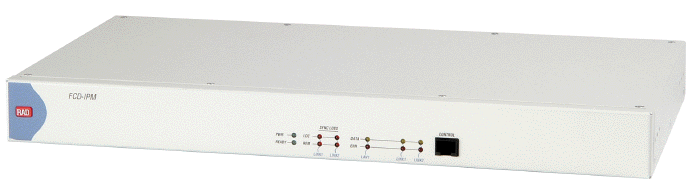 FCD-IPM E1 / T1 Modular unit with Integrated Router from RAD