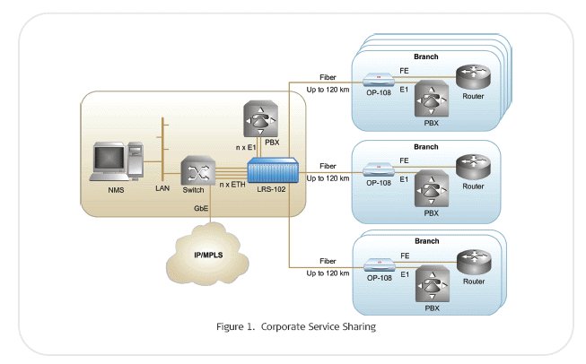 LRS-102 12-Slot Modem Rack with SNMP Management