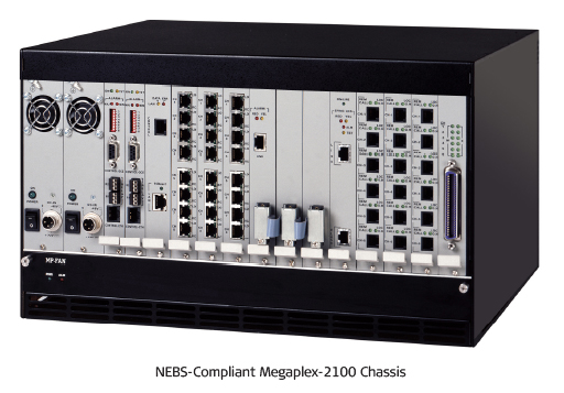 NEBS Compliant Megaplex-2100 chassis