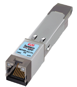 MiTOP-E1/T1 SFP-Format TDM Pseudowire Gateway