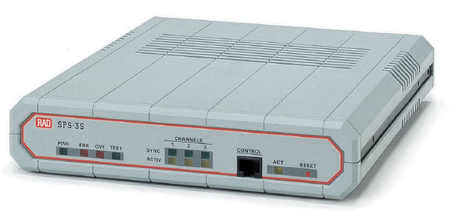 SPS3-S Frame Relay/Packet Assembler/Disassembler ( FRAD / PAD ) and multi-protocol packet switch from RAD