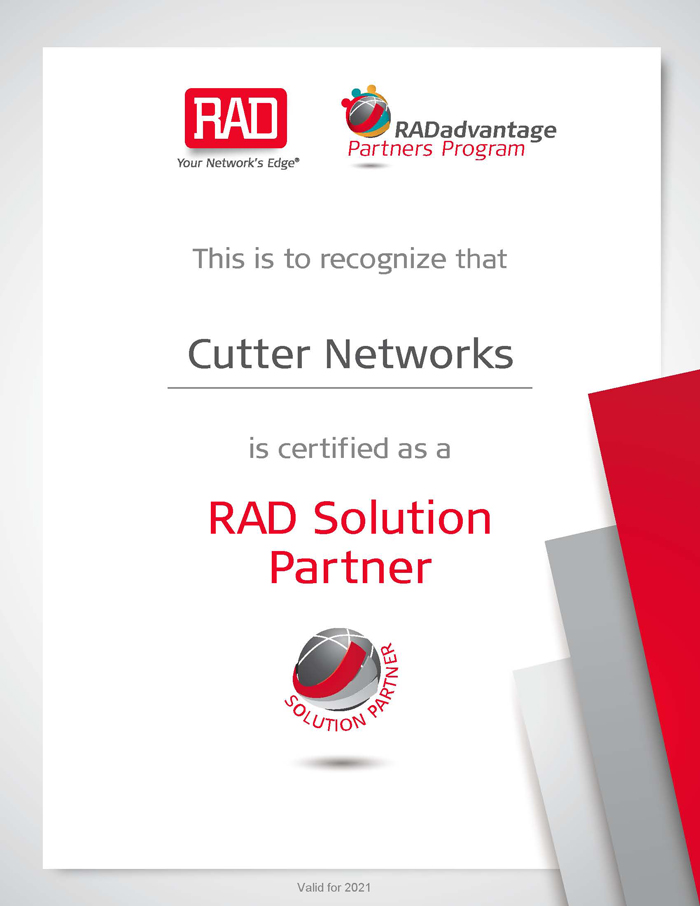 RAD Solutions Partner 2021